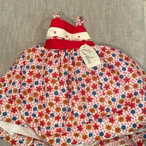 Toddler girl’s flower dress. 18M.